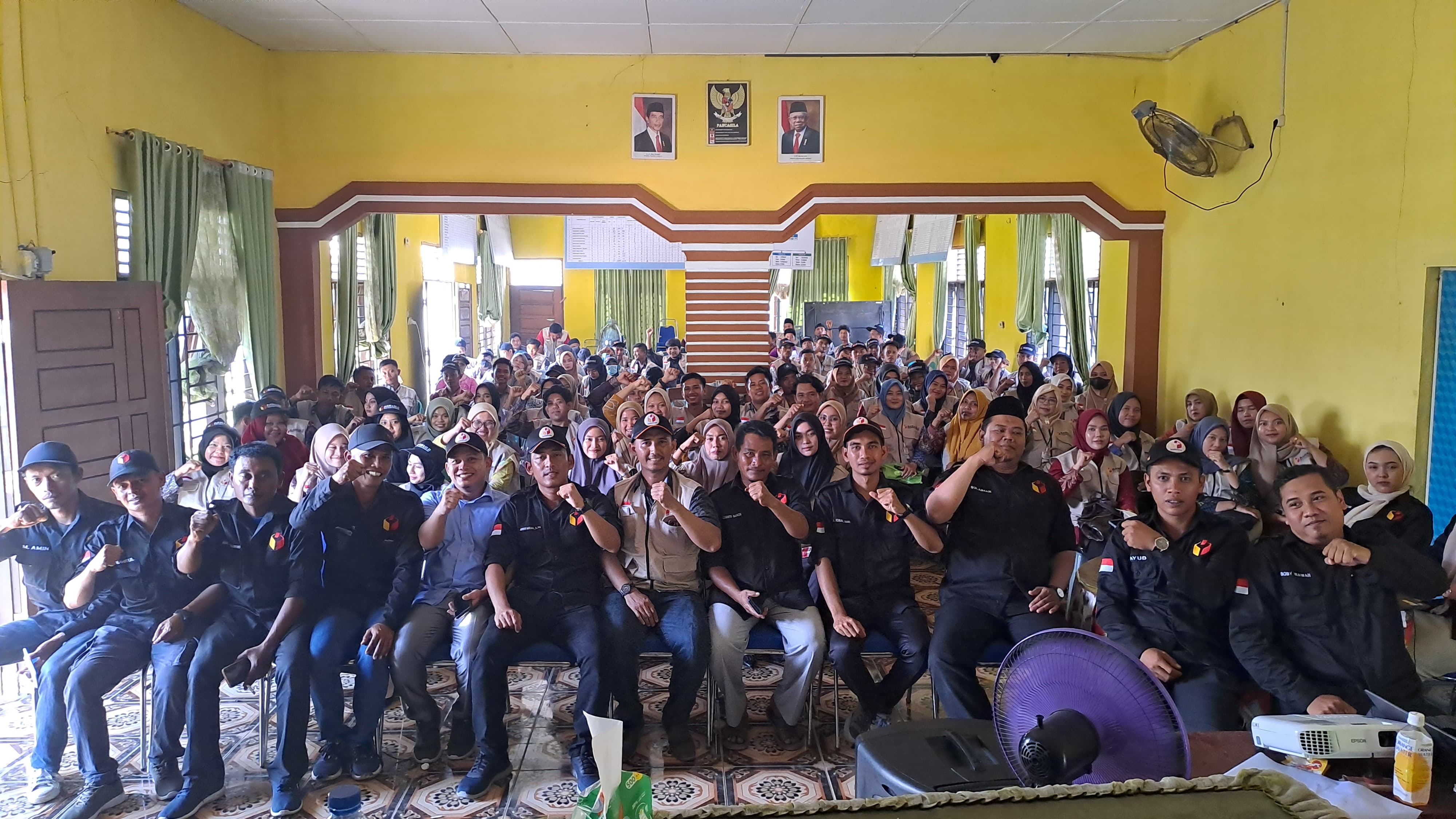 jajaran Panwaslu Besitang mengadakan BIMTEK PTPS