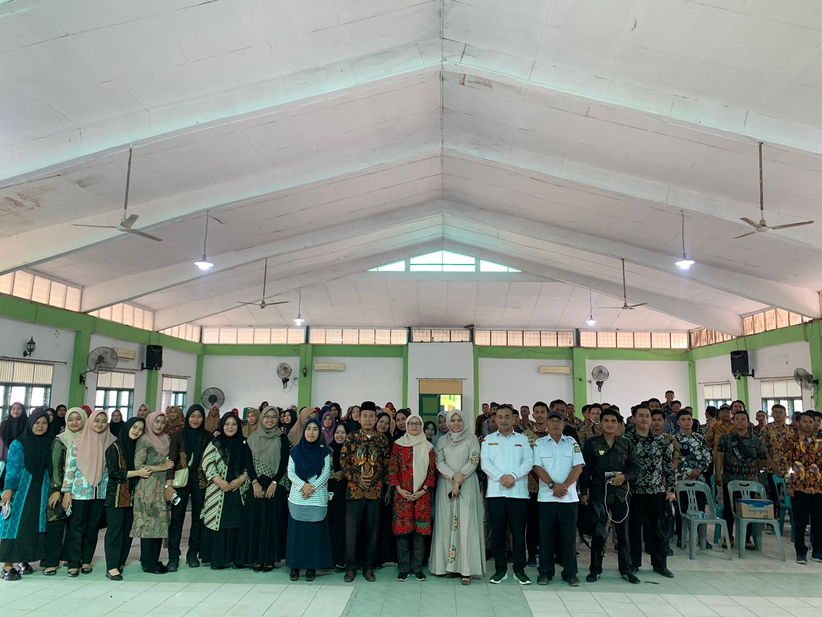 sesi foto bersama setelah bimtek