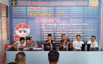 Ketua Bawaslu kabupaten Langkat, Bapak Supriadi, S.H