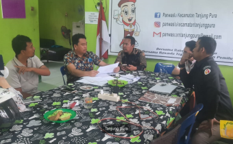 gambar tim penelusuran PP bawaslu langkat